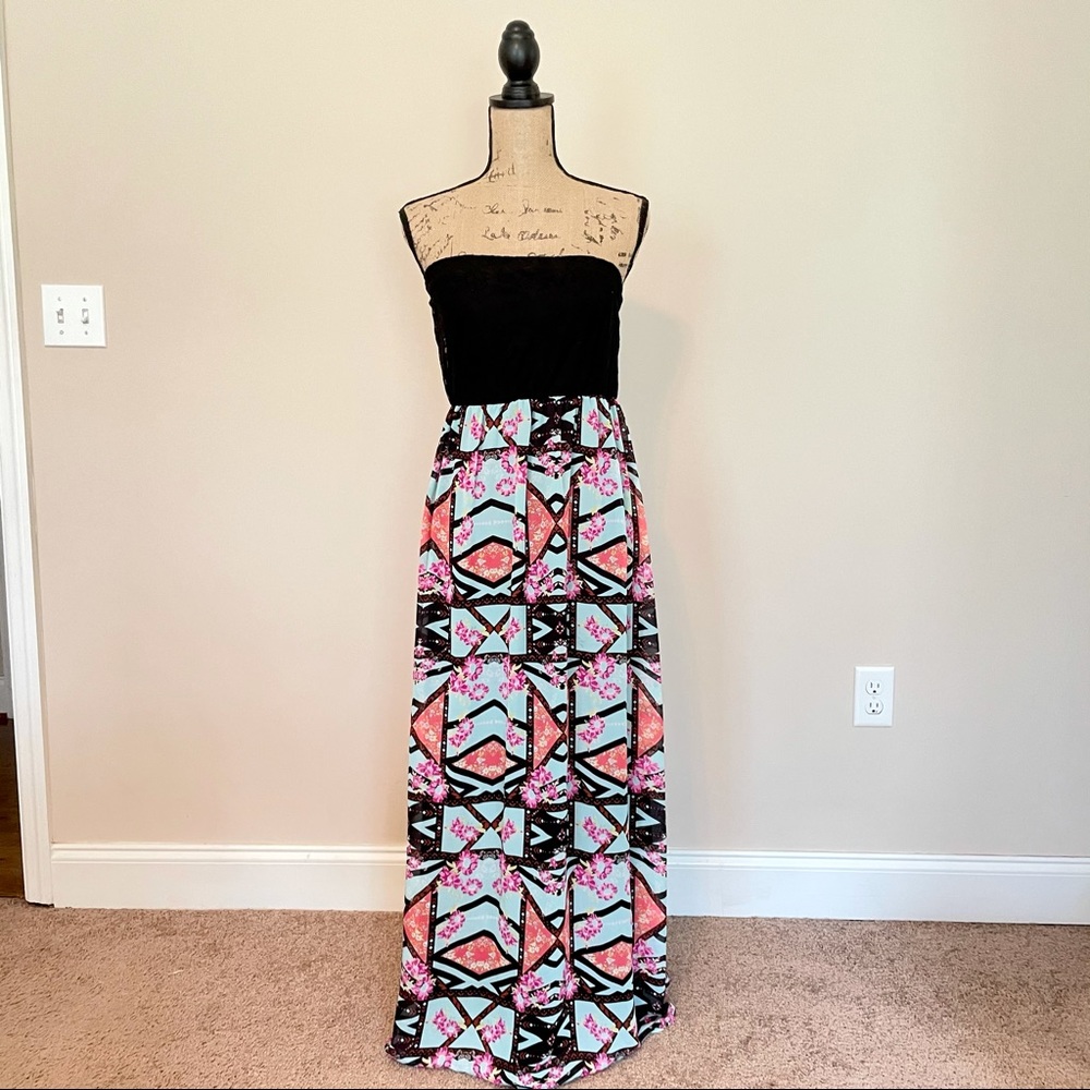 Target (Xhilaration) Strapless Maxi Dress